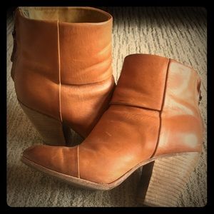 Rag & Bone Newbury caramel booties